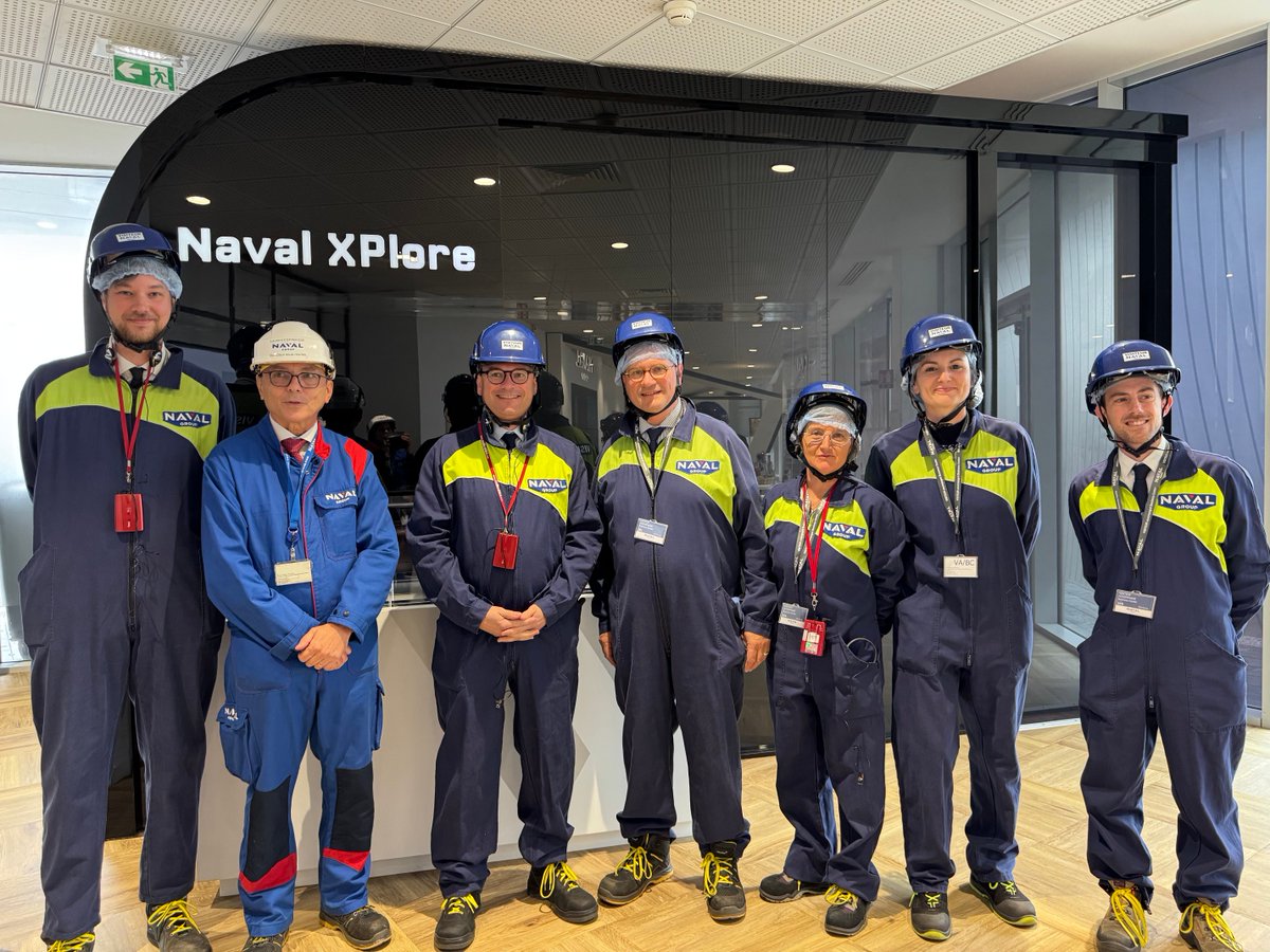 phgosselin's tweet photo. #NavalGroup #Défense #Excellence
Aux côtés, ce mardi matin, du ministre de l'industrie #SébastienMartin en déplacement à #Cherbourg.
Des équipes chevronnées, aux savoirs-faire exceptionnels, au service de la défense de la #France, de notre #souveraineté. https://t.co/OW7GlyJcl5