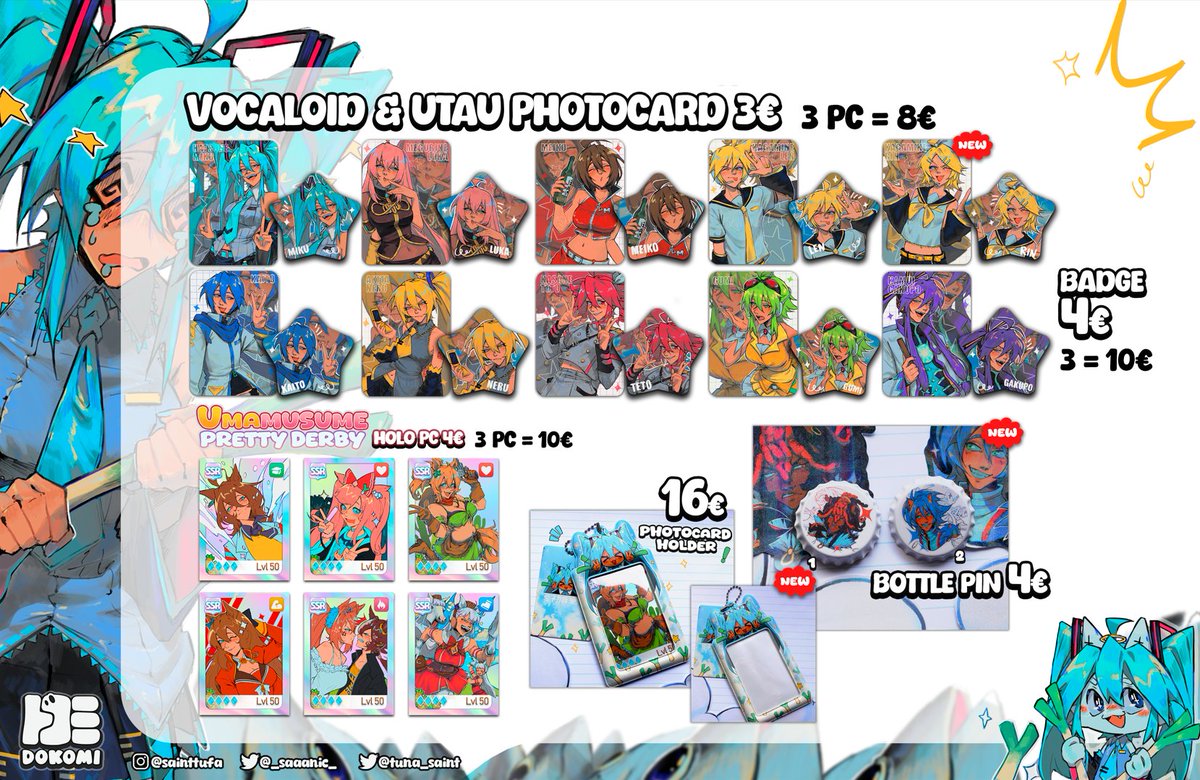 _saaanic_'s tweet photo. Dokomi Catalogue
Hall 5 Booth 5M31 💫 https://t.co/jDL8fwaF8Z