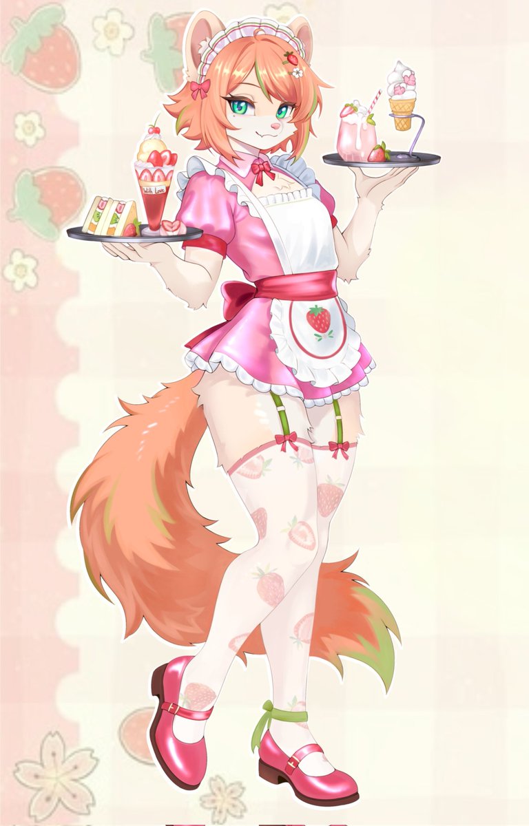 Midderri's tweet photo. @lxzy_ Heyy <3 i draw furry stuff 
 I’d really wanna to join VGen and start doing commissions https://t.co/NWqtnWebF0