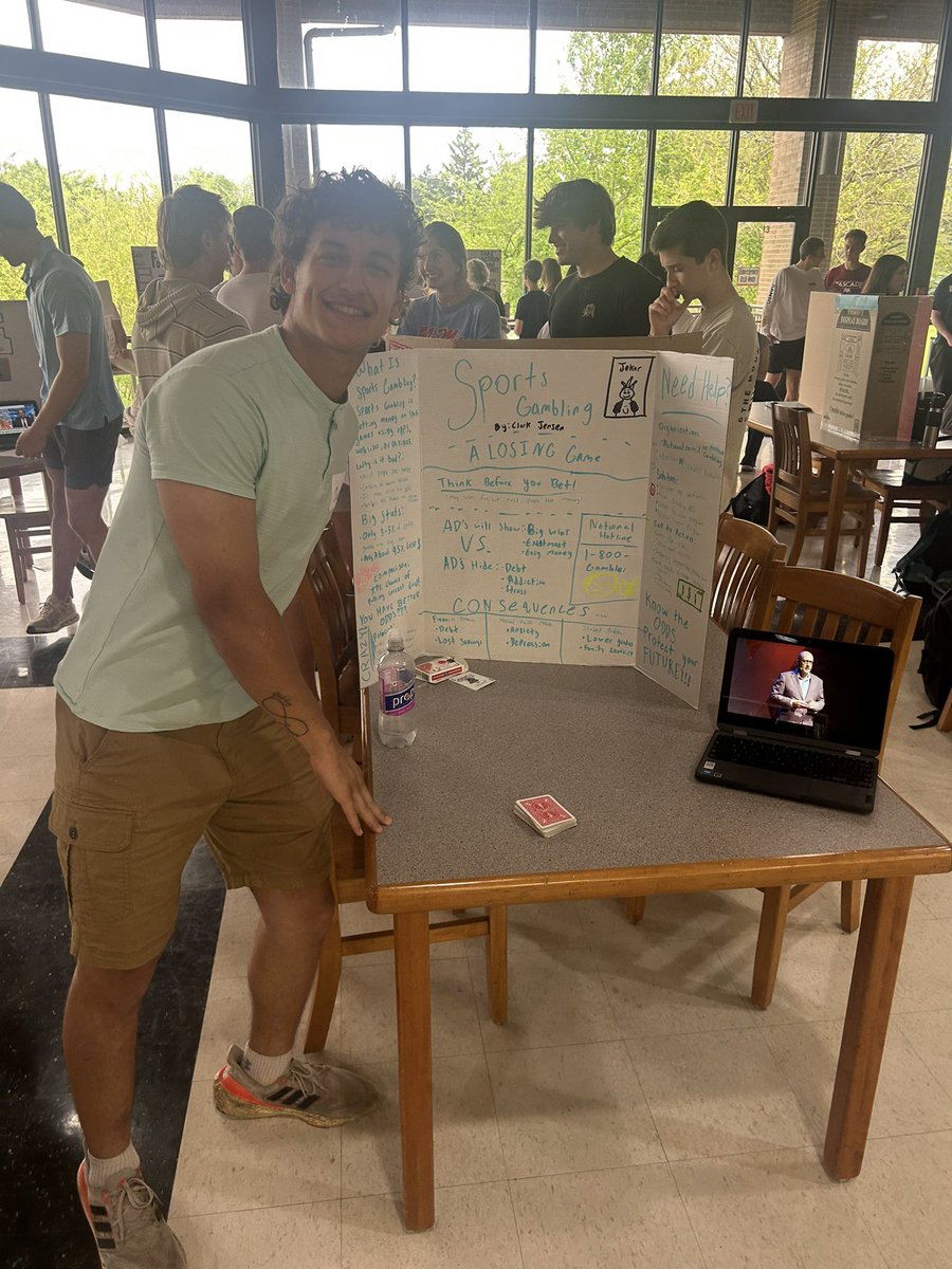 WWSSocStudies's tweet photo. Civics Fair 2026! A great way to wrap up a semester of Government class. A lot of terrific topics and presentations by passionate students. https://t.co/askdthHHlm