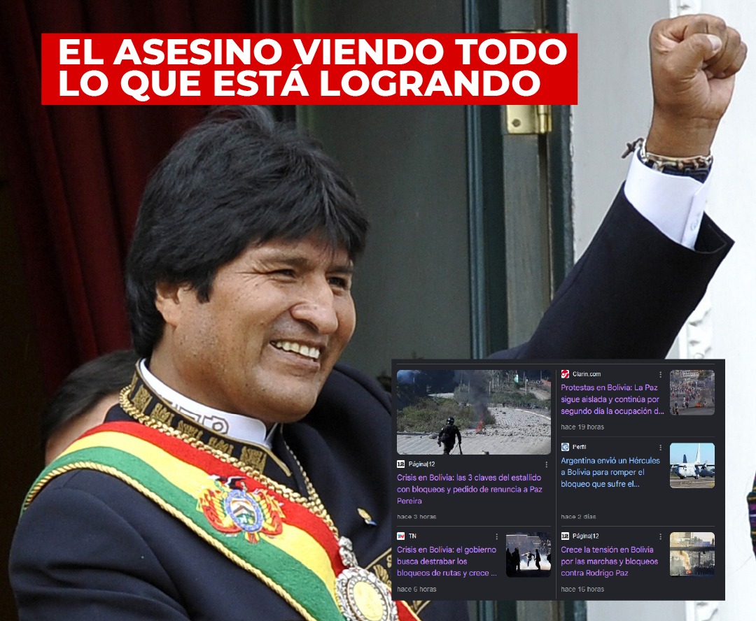 cami_playok's tweet photo. @reddtvoficial @evoespueblo y los 4 muertos por estos bloqueos Evo? acaso no somos personas que quieren trabajar y conseguir comida mientras estos bloqueos solo causan caos y violencia hacia cualquier persona https://t.co/dfe1ti8el4