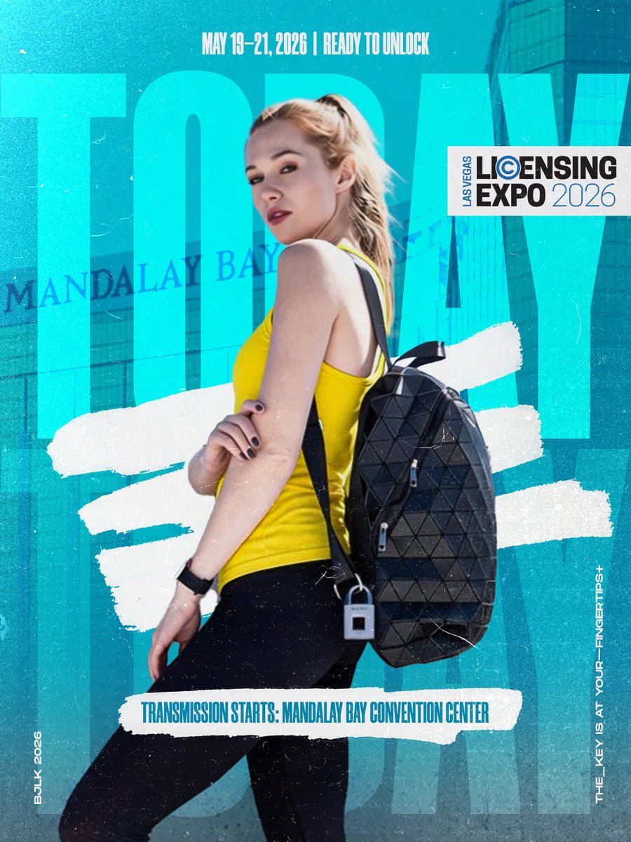 BenjiLock's tweet photo. 💪 Good morning, Tuesday! ☀️

🤠 @BenjiLock has officially ARRIVED! 🚀
📅 TODAY WE UNLOCK! 🤩
🛅 @licensingexpo | 5/19–5/21 | @MandalayBay 
📡 TRANSMISSION STARTS NOW 🚨

➡️ #LicensingExpo x #BenjiLock 🔒

🌐 The 🔑 is at Your Fingertips—That's it. ✔

🗣 #UnlockYourPotential 🔥