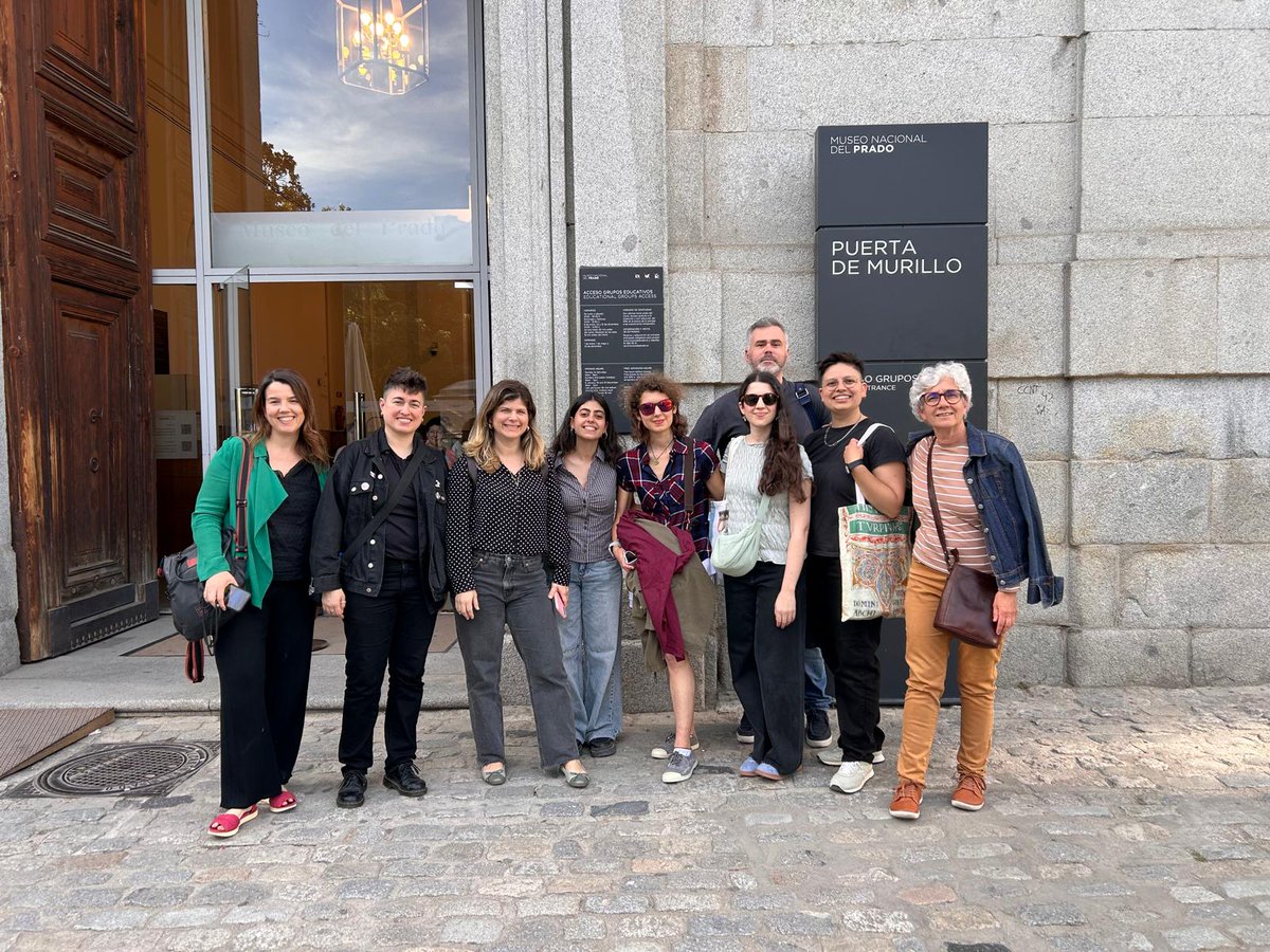 marginaliaclaho's tweet photo. ¡Todo un éxito! Enhorabuena a nuestras compañeras del proyecto Andrómeda Sara Palermo y Rebeca Campos por la organización y desarrollo de la actividad "Mitos en el Museo del Prado. Miradas queer y de género", celebrada hoy en @museodelprado. https://t.co/NsGqVp6boI