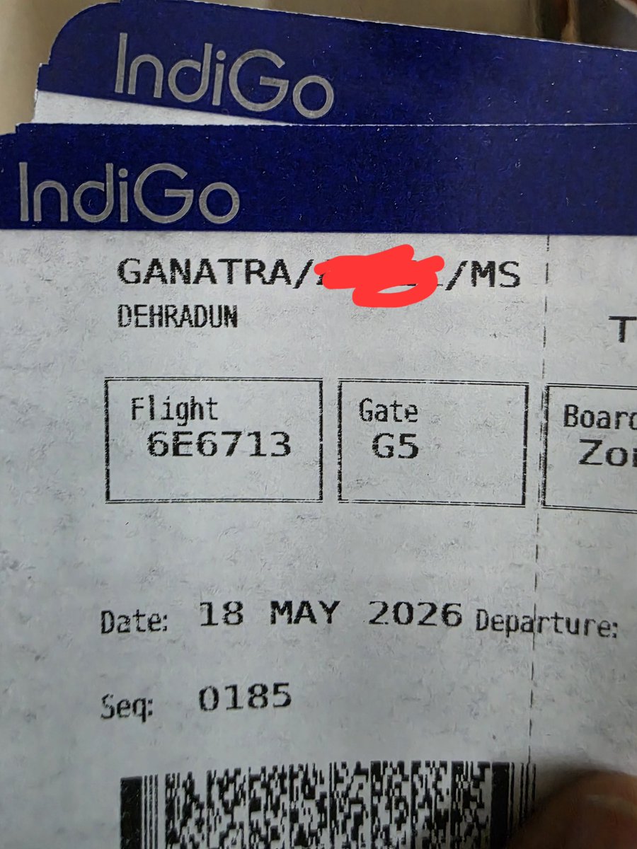 chintanganatra's tweet photo. Ground staff of @IndiGo6E provided I am writing to express my concern regarding a seating issue during my recent flight. The ground staff assigned separate seats to a four-year-old child and her mother, which is highly impractical and concerning @AAI_Official https://t.co/uXHkRlaP74