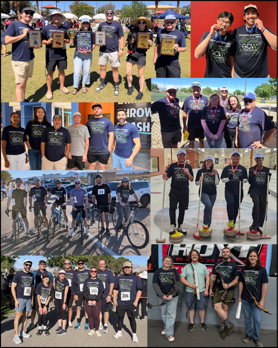 GCW_Eng's tweet photo. #CorporateChallenge2026 has wrapped and we placed 4th!
We’re proud of everyone who participated and competed. Corporate Challenge is always a great way to bond with coworkers &amp; have fun outside the office.
Thanks @CityOfLasVegas for hosting another great year!
#TeamGCW #LifeatGCW https://t.co/dmzVOfcztP