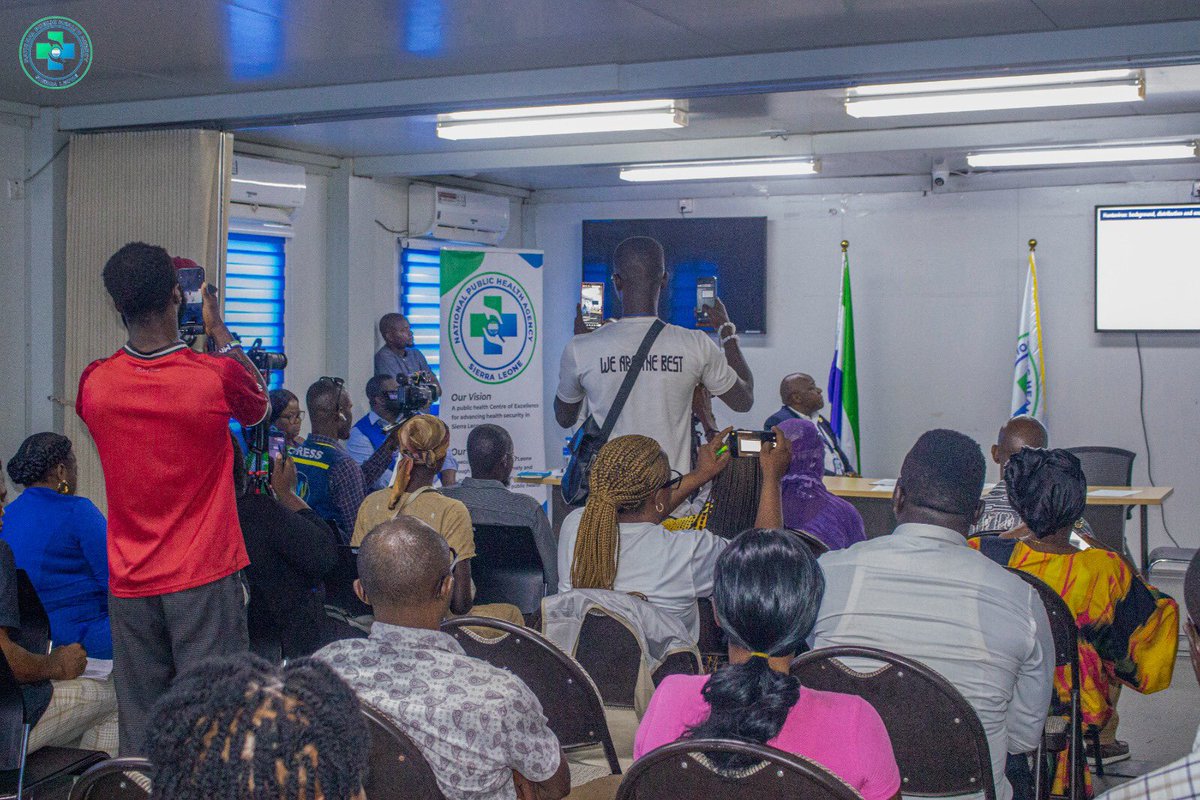npha_sl's tweet photo. The NPHA urges the public to remain calm but vigilant as Ebola outbreaks continue in parts of Africa. Sierra Leone has no Ebola cases, and health authorities continue to work around the clock to keep the nation safe. https://t.co/MnVi4PZdnO