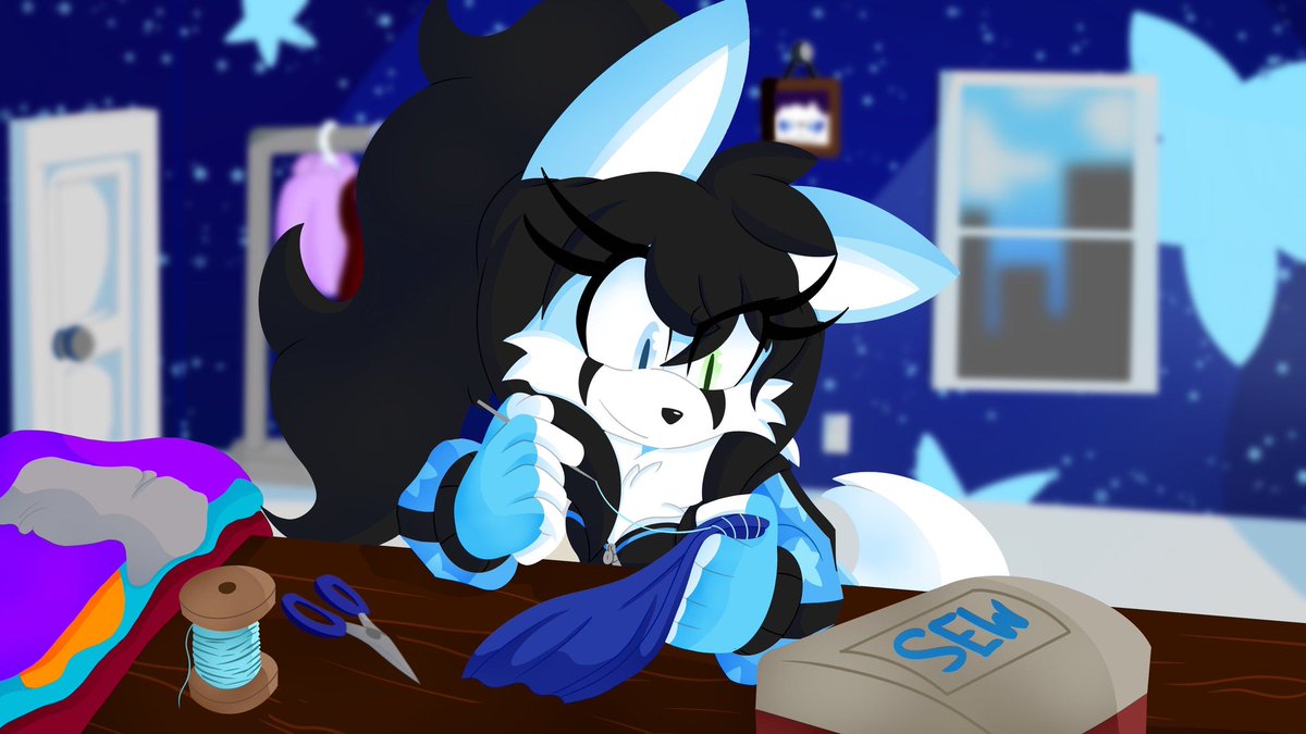 SugiLeaf's tweet photo. Commission for @Rogue_GalaxyVR https://t.co/zQHFAEtf2Y