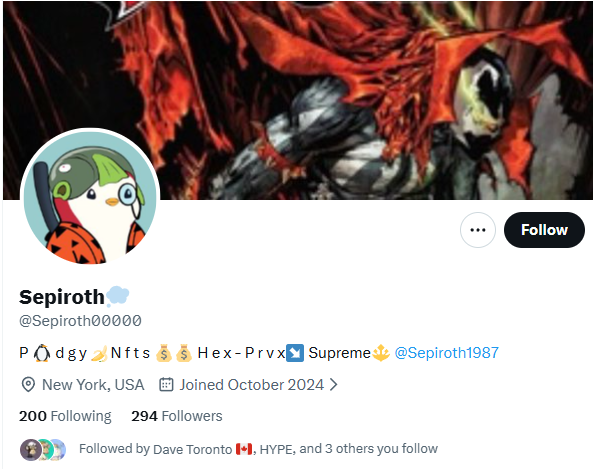 AlertApes's tweet photo. FAKE APE ALERT: @Sepiroth1987 / @Sepiroth00000

Does not own Ape or Penguin.

Using Apes, Geez, Penguins, and other NFTs for engagement.

Likely impersonator. Stay cautious and report via X.

Check your mutuals. Tell your fellow apes to beware.

Don't trust. Verify. Stay alert! https://t.co/7uHY26JKVp