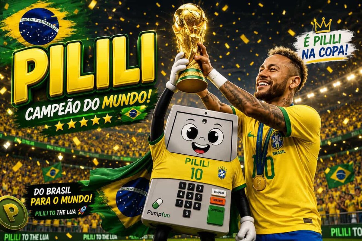 Pililitoken's tweet photo. @neymarpc @neymarjr @CBF_Futebol Só o começo. 🕯️🔥

10k foi num piscar de olhos. ⚡ Próxima parada: $37k Graduação DEX. 🎓🚀
Aquele dinheiro esperto está aqui. Você vem ou só assiste? 🗳️🌕

CA: 93jBUkX1RG3KQueAvM6w7ik5rVHePeUeYsTikY5Apump

#PILILI #Solana #Memecoin #100x $PILILI https://t.co/rtuLndJt2o