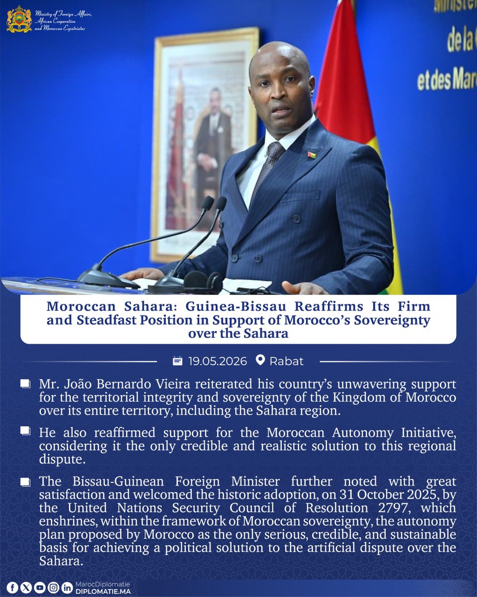 Moroccan Diplomacy 🇲🇦 tweet media