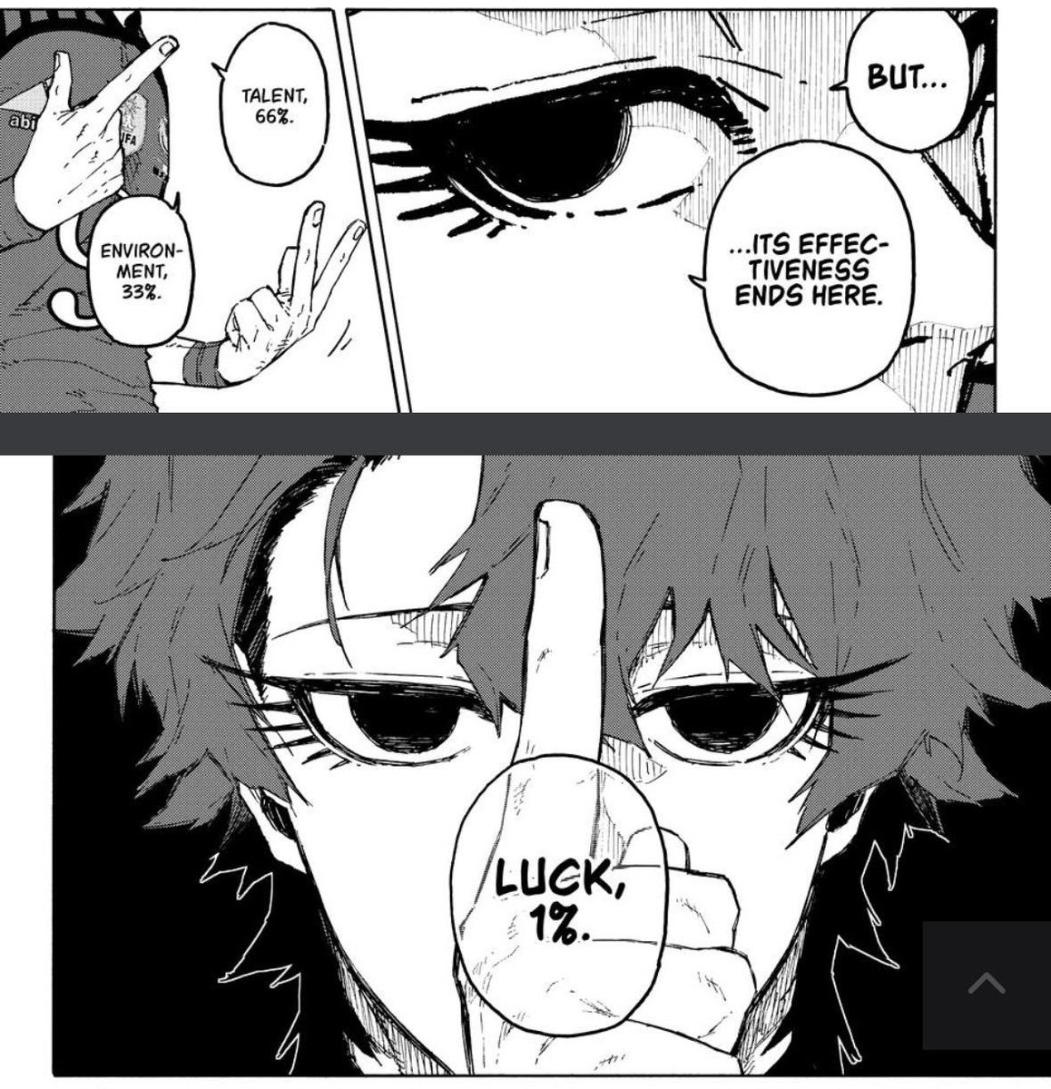 Hugo Destiny Panel This is dispelling the 1% luck Hugo said about isagi. Trying to guess ...