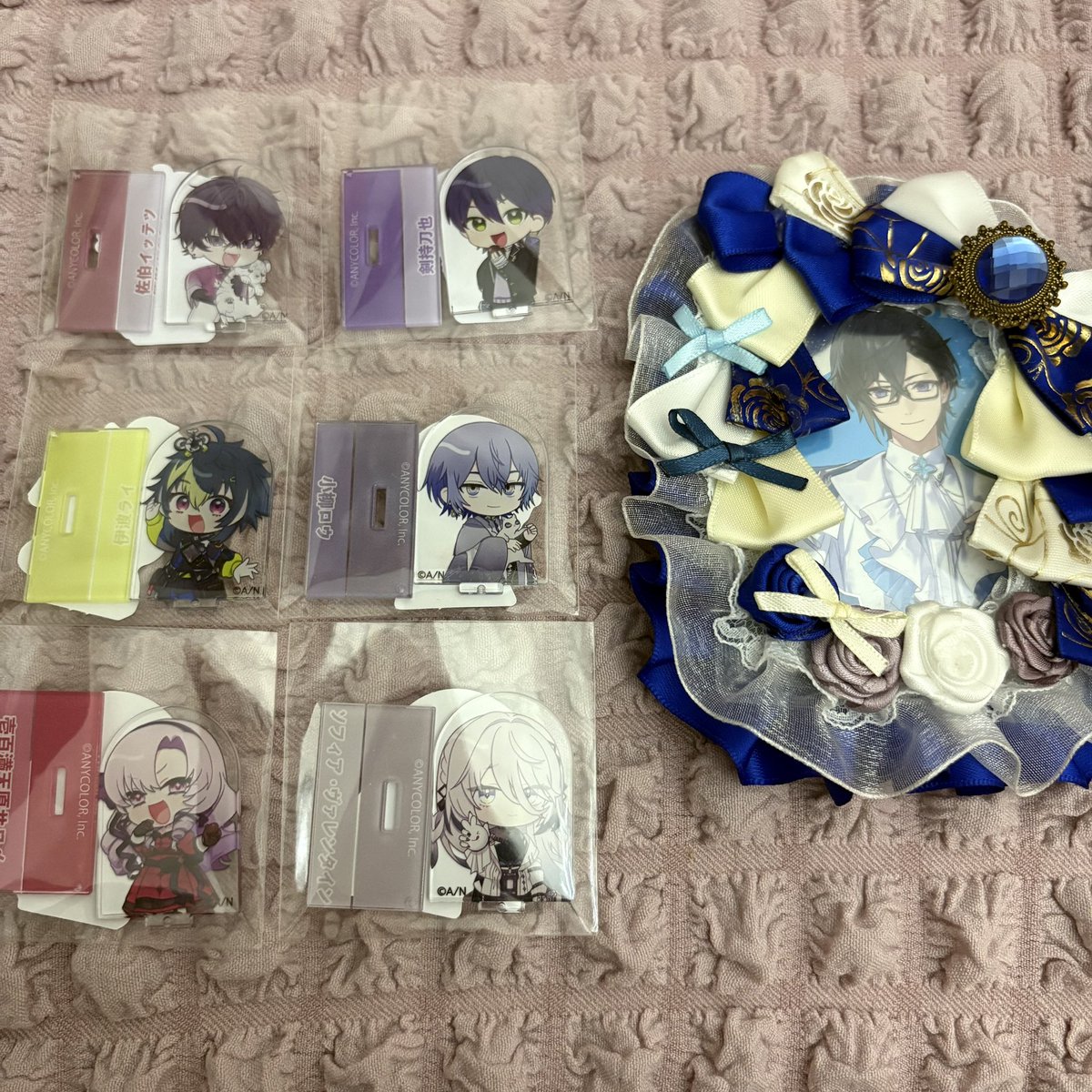 Y_Cand1's tweet photo. 【交換】にじさんじ チョコエッグ アクスタ ステッカー

譲￤画像1枚目
求￤画像2枚目各1

✧︎郵送交換のみ
✧︎🚹⇔🚹,🚺⇔🚺のみ
✧︎纏めての方優先 https://t.co/GAEVx8qHUx