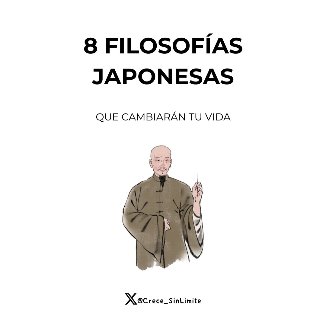 Crece_SinLimite's tweet photo. 8 filosofías japonesas.

Que cambiarán tu vida.

-Hilo-🧵 https://t.co/ZAOIFCJKPt