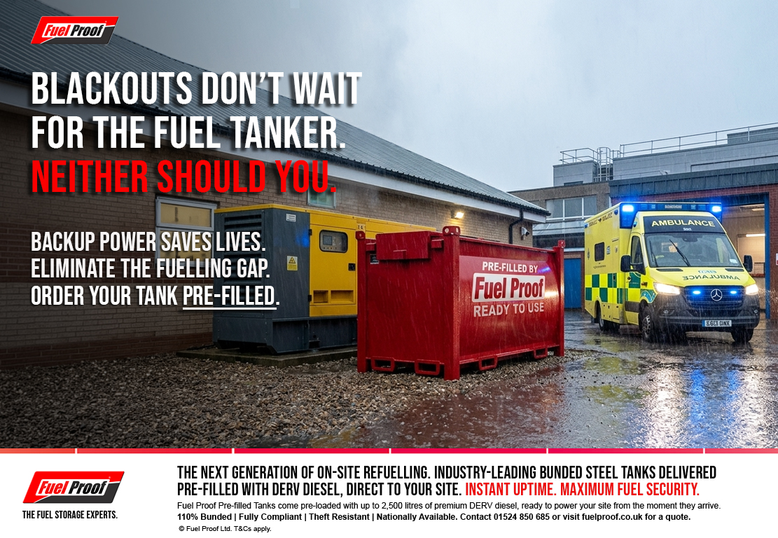 FuelProofLtd's tweet photo. When the grid fails, a backup generator is only as reliable as the fuel inside it.
 
In critical infrastructure, the “fuelling gap” is a high-stakes gamble. Traditionally, dropping a standby generator means coordinating a separate fuel tanker delivery, managing site spill risks, and waiting around while a multi-million-pound site sits vulnerable.
 
Blackouts don’t wait for the fuel tanker. Neither should you.
 
At Fuel Proof, we’ve eliminated the bottleneck. Our industry-leading, 110% bunded steel tanks are delivered directly to your site 100% pre-filled with premium DERV diesel.
 
Drop it. Plug it in. Achieve instant operational autonomy from minute one.
 
Whether it’s for emergency healthcare, mission-critical data centres, or major construction phases, we provide the ultimate bridge to uninterrupted power. Available for both direct sale and immediate hire nationwide.
 
Stop managing fuel logistics and start securing your uptime. Talk to our team about pre-filled tanks today.
 
👉 Send us a DM, call us on 01524 850 685 or visit fuelproof .co .uk.

#PowerGeneration #CriticalInfrastructure #StandbyPower #PlantHire #FuelStorage
