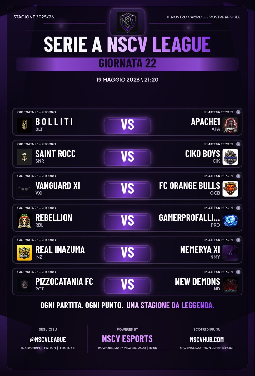 NSCV League 🇮🇹 tweet media