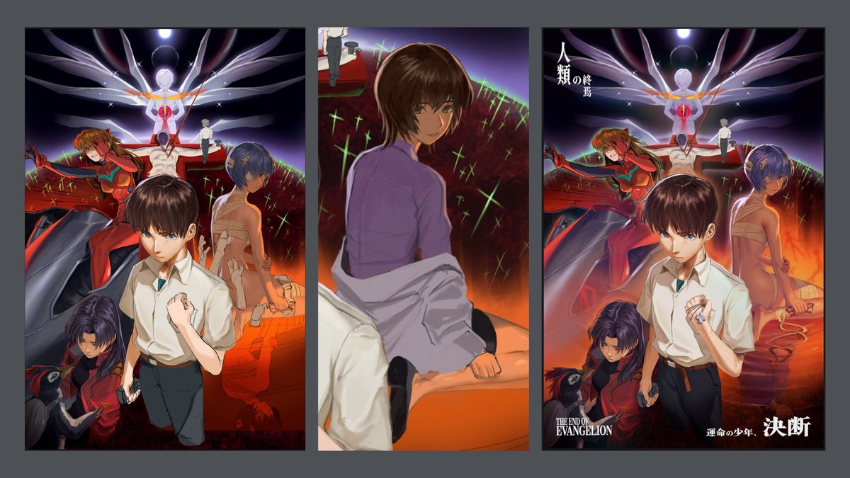 Sentron_Digital's tweet photo. Sharing some WIP screenshot for my almost finish final work!

#evangelion #ayanamirei #asuka https://t.co/E0vqcclmN0