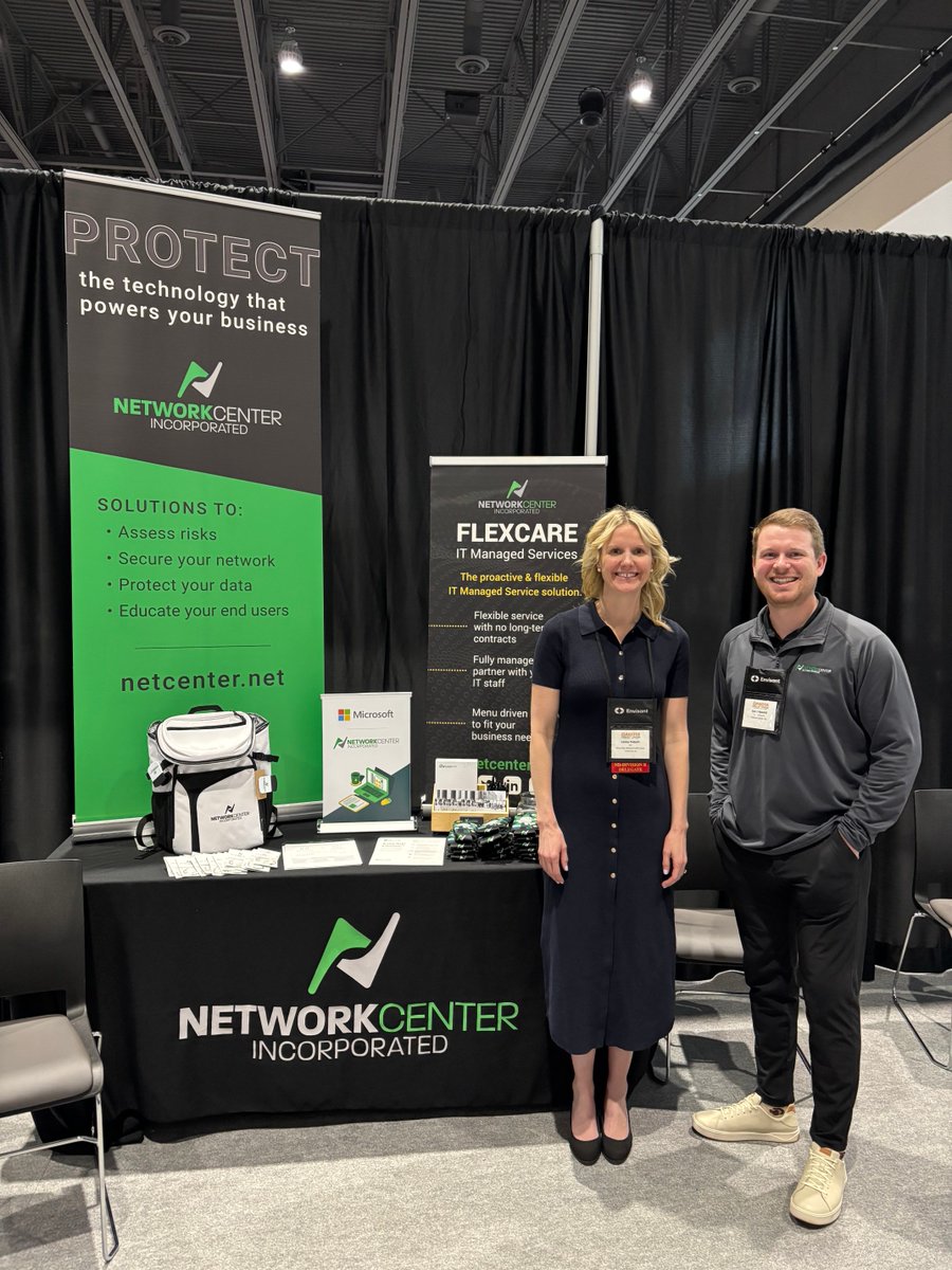 NetworkCenter's tweet photo. We’ve been on the move this past month connecting with leaders across banking, healthcare, and beyond at trade shows near and far! These conversations keep us plugged into the real IT challenges organizations are facing today… and we’re just getting started. https://t.co/HmBSwv7bnw
