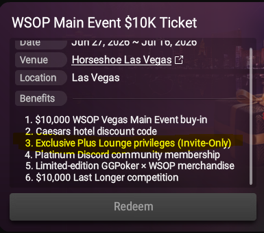 DuncanSports's tweet photo. @Kevmath Its back says GG Poker site if you win a seat https://t.co/77OdRh9Hri