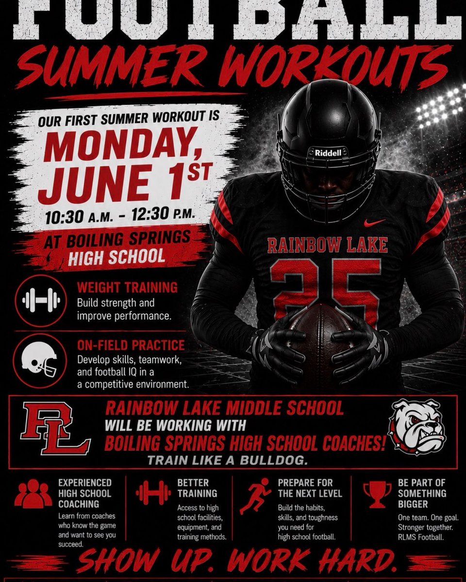 RLMSgators's tweet photo. Summer football workout information https://t.co/ePcmtJpAs1