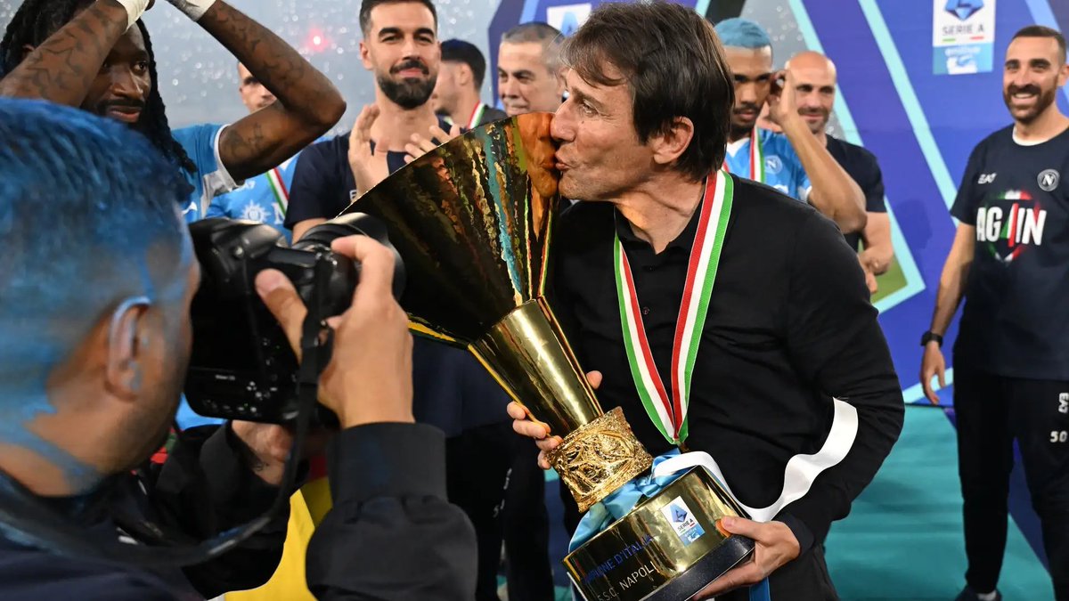Antonio Conte will leave Napoli at the end of the season