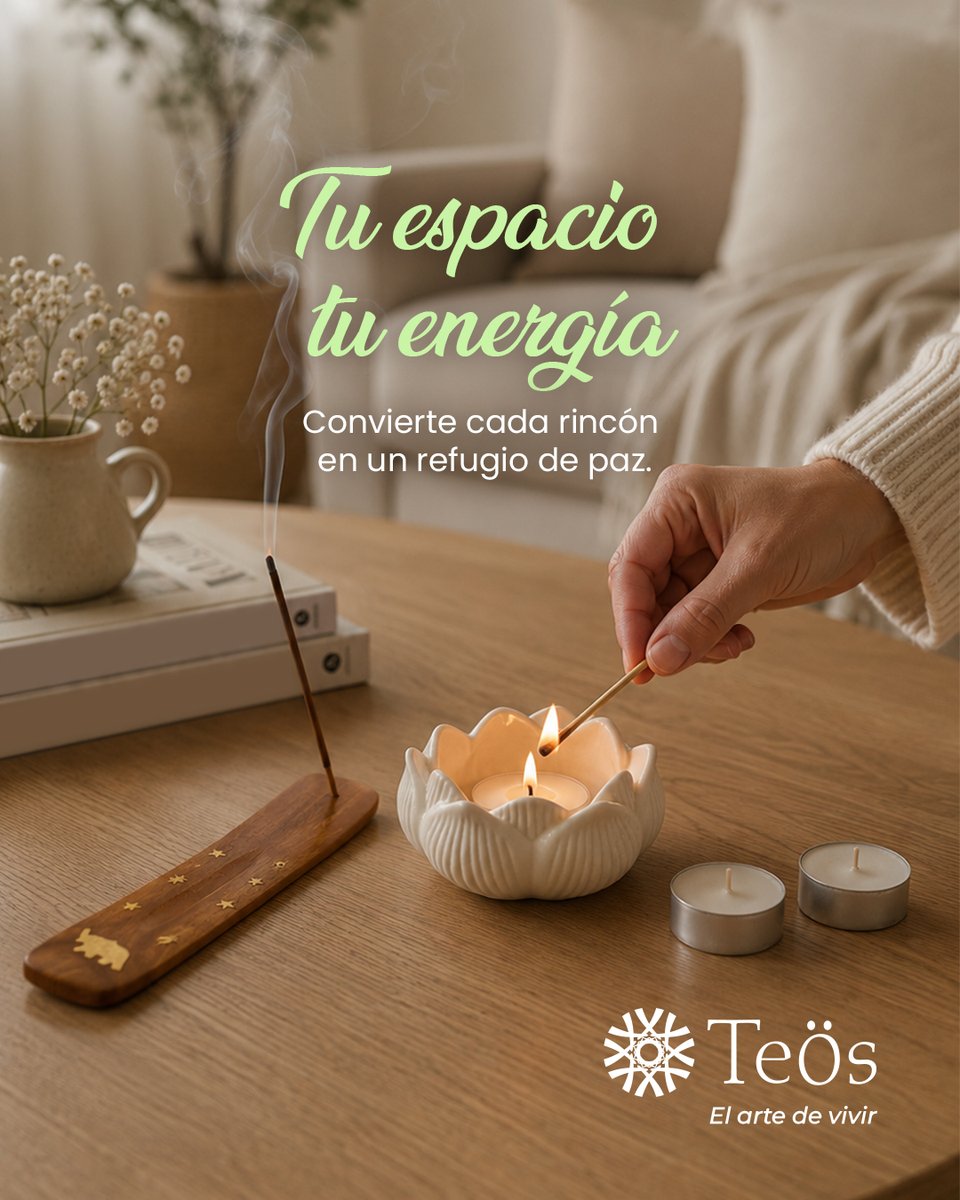 TeosEcuador's tweet photo. A veces solo necesitas una vela encendida, un aroma suave y unos minutos para reconectar contigo. 🌿
En #Teos encontrarás elementos que armonizan tu espacio y elevan tu energía. ✨

#TeosEcuador #Bienestar #Armonía #EspaciosConEnergía #Meditación https://t.co/S7HGgQh4Sy