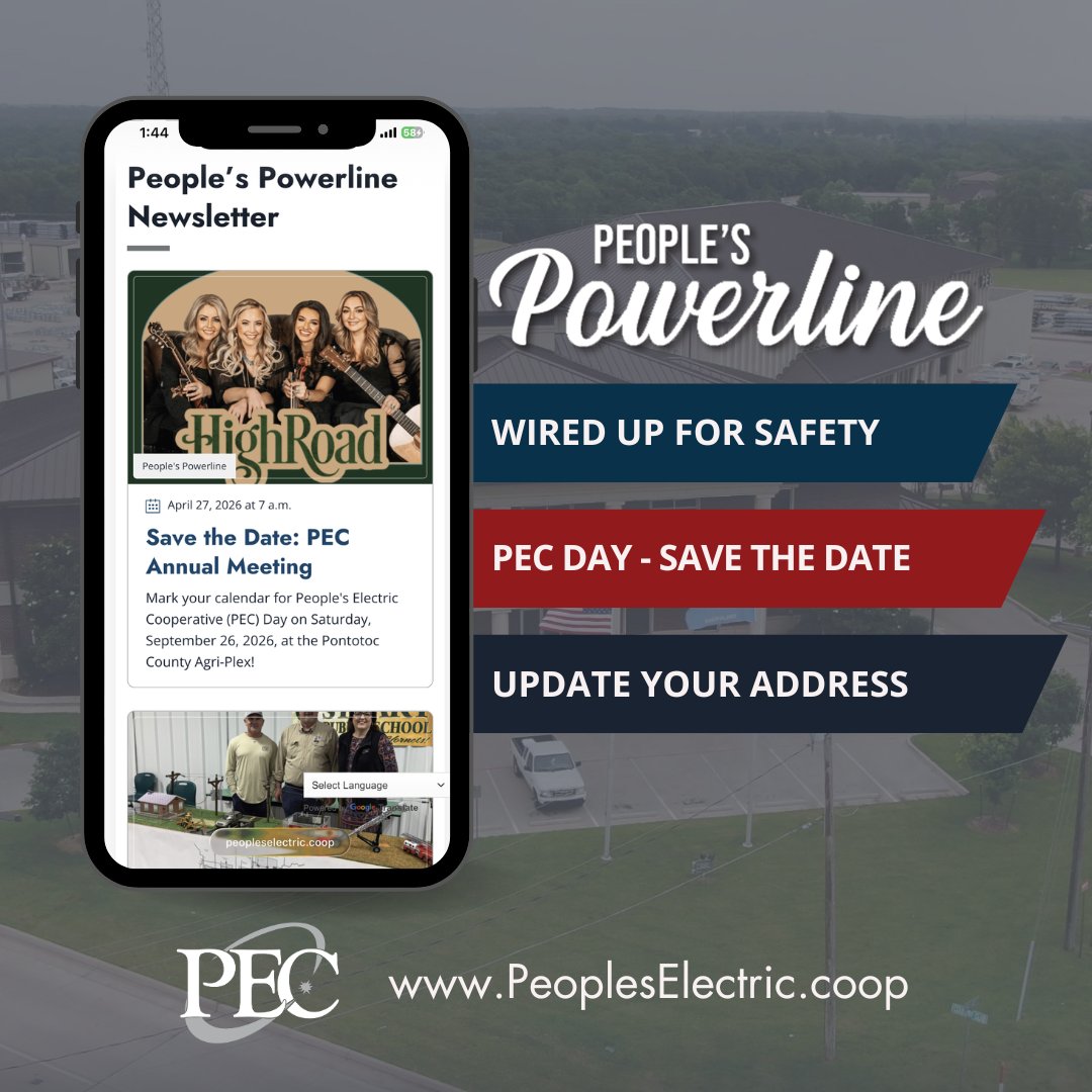 People's Electric Cooperative tweet media