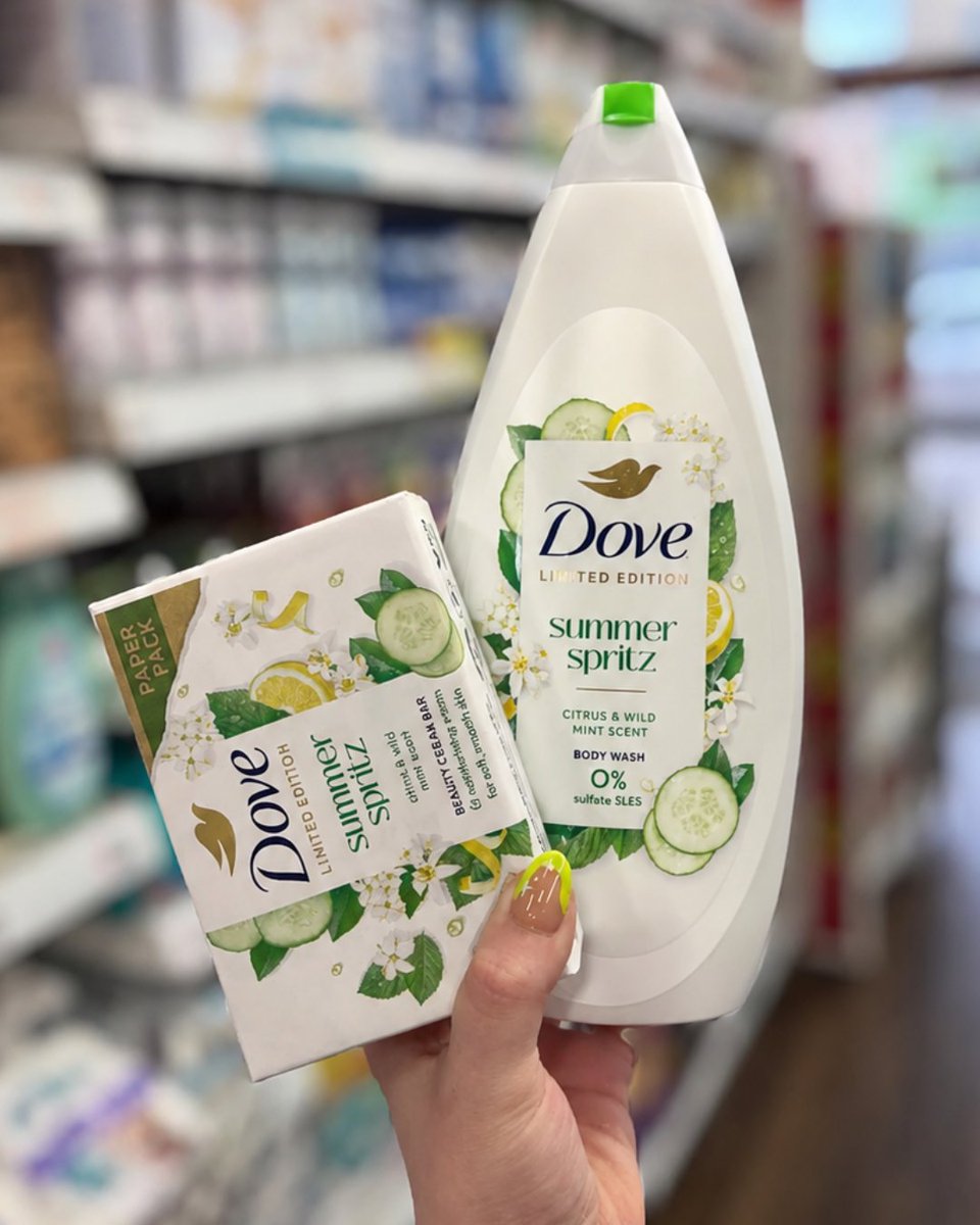 SaversHB's tweet photo. NEW Dove Summer Spritz has just landed at Savers! 🌞
Shop now👉 https://t.co/LMnTqRnQ8W
📸 - @savers.victoria.road
#savers #savershaul #dove #dovesummer https://t.co/7sKzDEJZ8T