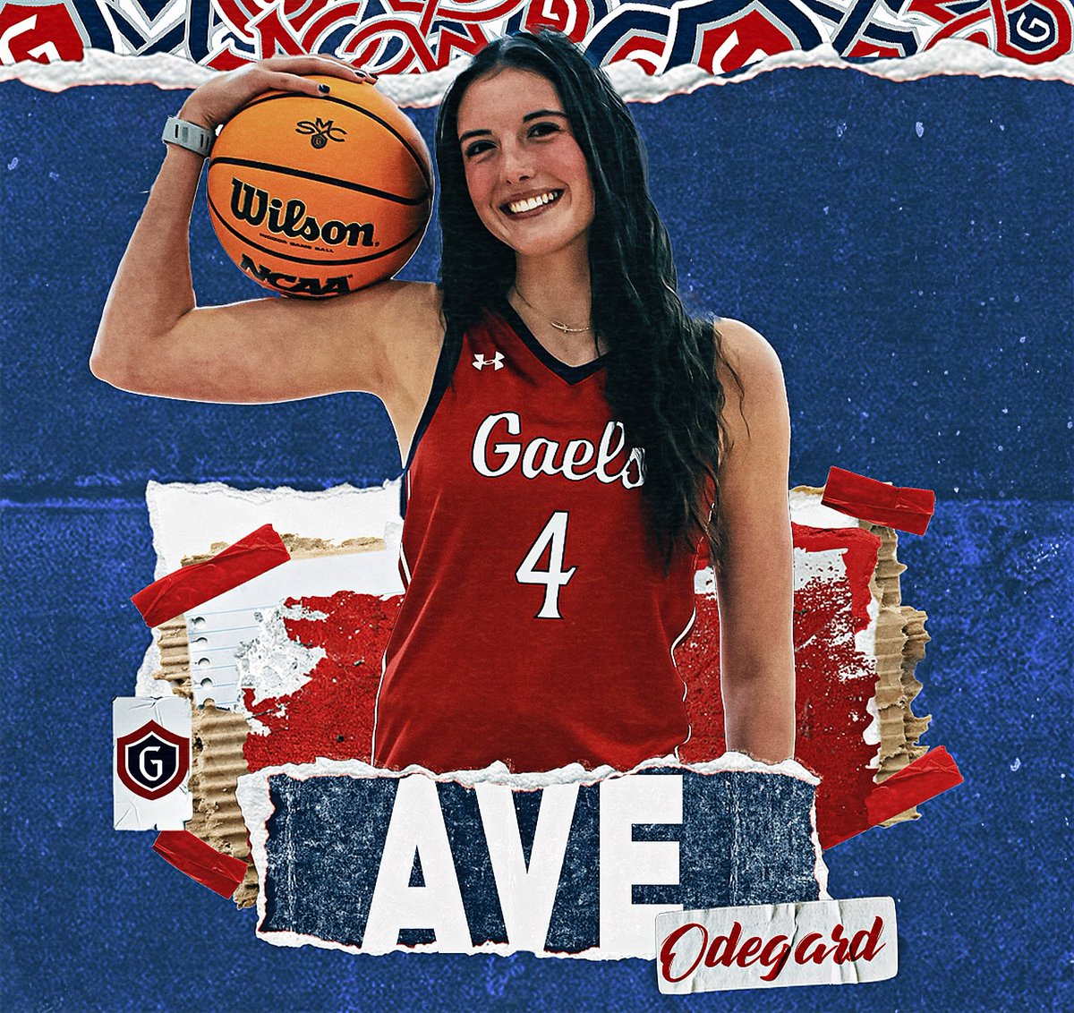 GaelsWBB's tweet photo. It’s official @aveodegard ✍️ 
Welcome to the Gael family Avé https://t.co/G4WuGsDG98