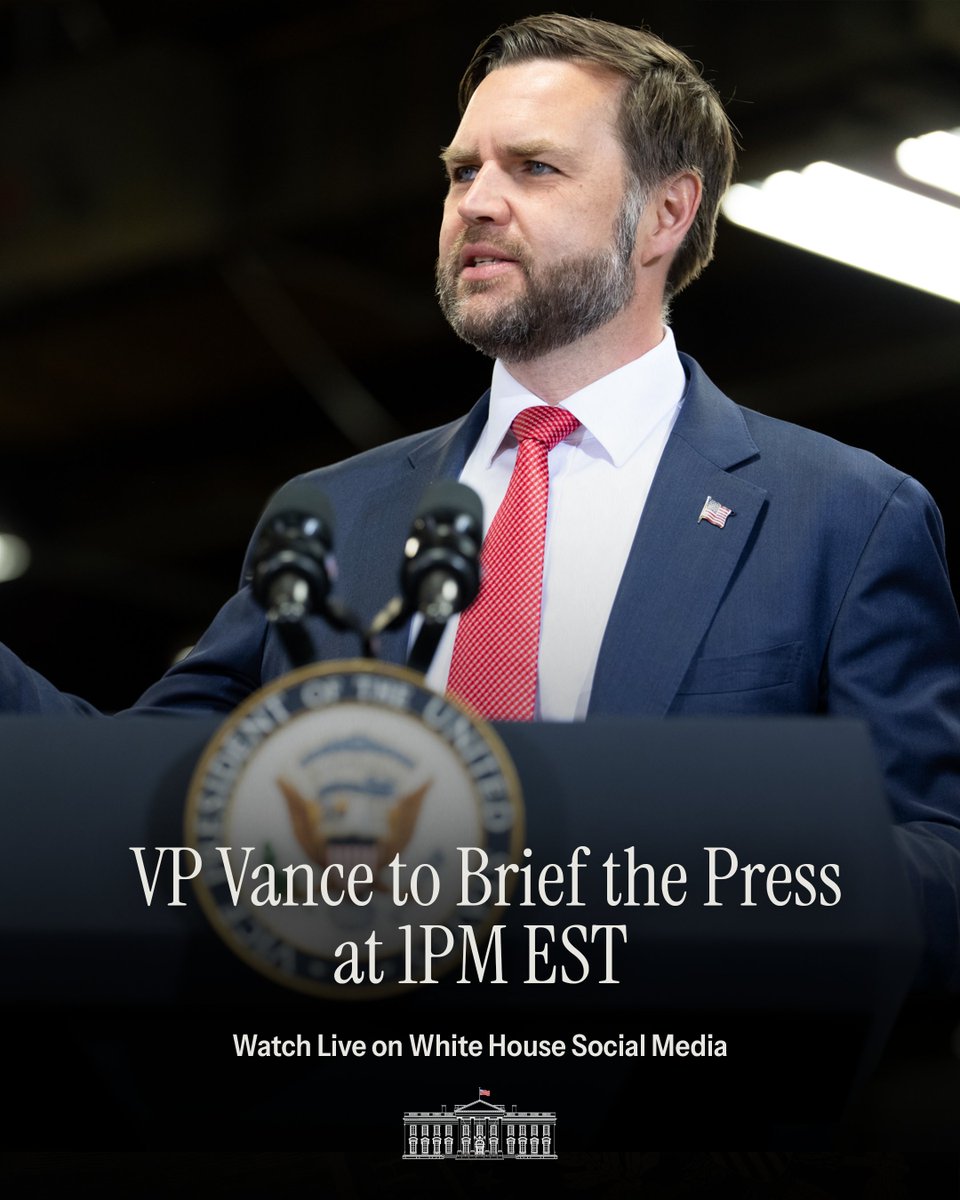 The White House tweet media