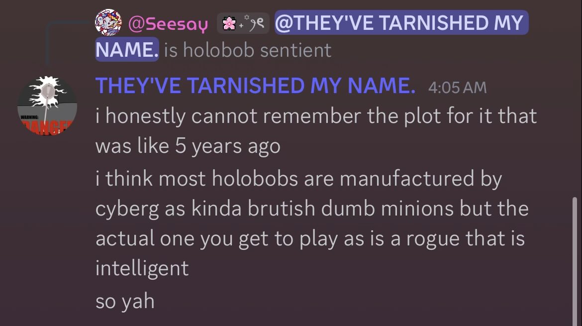 _warmregards's tweet photo. HOLOBOB GOT LORE SOUND THE ALARMS SOUND THE ALARMS SOUND THE ALARMS 🚨 https://t.co/tOLHvefWVP