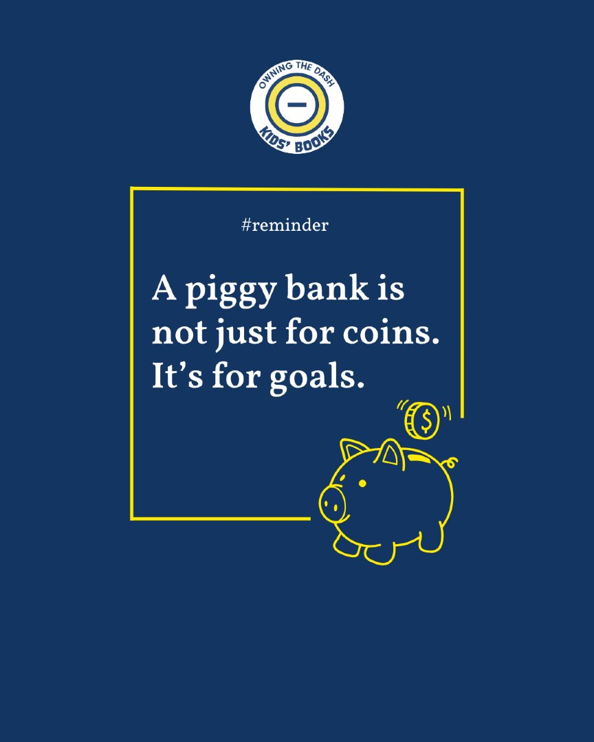 OwningtheDash's tweet photo. Help kids learn that big goals require planning and patience. 💰 https://t.co/VgRXz6os0e https://t.co/8kN8rtDbdt
