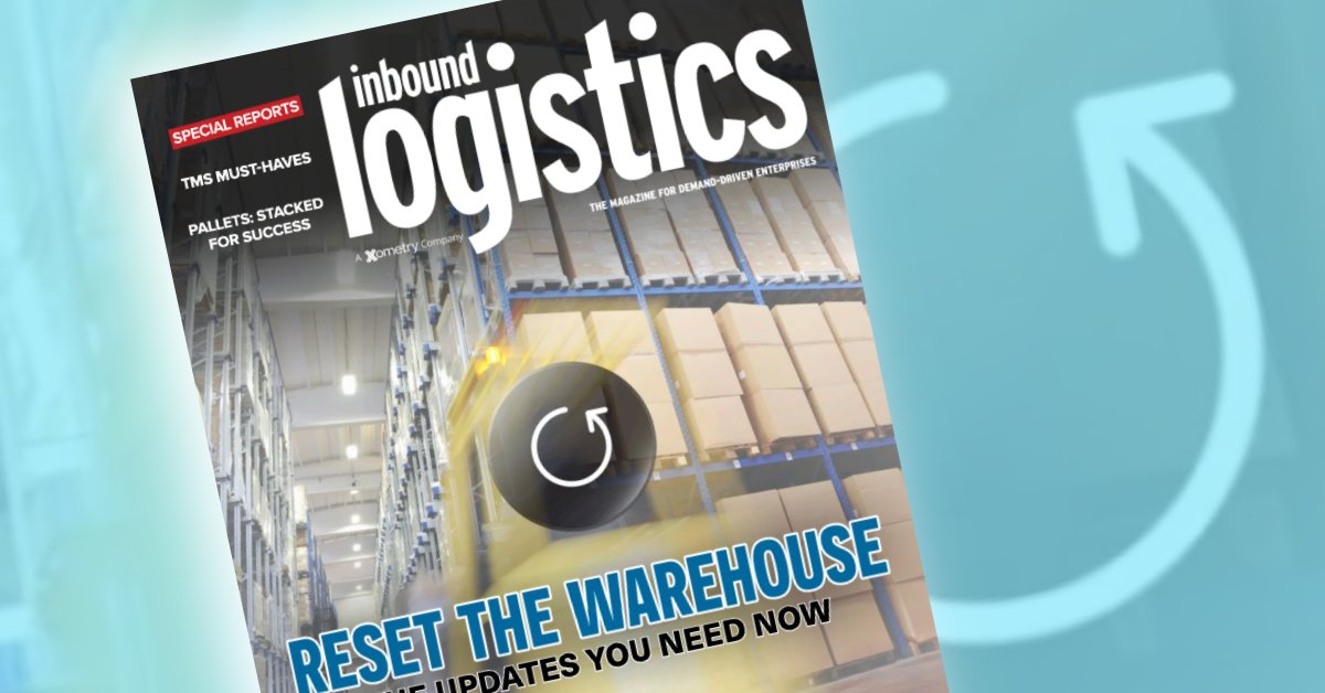 ILMagazine's tweet photo. Press Play on Warehouse Performance: With ongoing labor constraints and market uncertainty, supply chain and logistics leaders are rebooting warehouse operations to drive efficiency and resilience. Turn to the latest edition of Inbound Logistics for the insights and updates you need right now to stay competitive.

Our latest content release includes:
-Beyond the Build: Updating the Next Gen Warehouse
-TMS Solutions: New Capabilities, Rich Possibilities
-Pallet Solutions, Elevated
-Readers Reveal Major AI Pitfalls and How to Overcome Them
-Innovation Spotlight: AI-Powered Robotics

Read Now! 👉 https://t.co/IfXbA8efRn