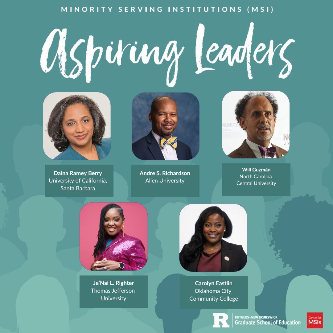 CenterForMSIs's tweet photo. We are proud to announce the sixth cohort of our MSI Aspiring Leaders Program! 🫂

Learn more about our cohort: https://t.co/xXVwKbPsaF https://t.co/5Mw0eYNs5X