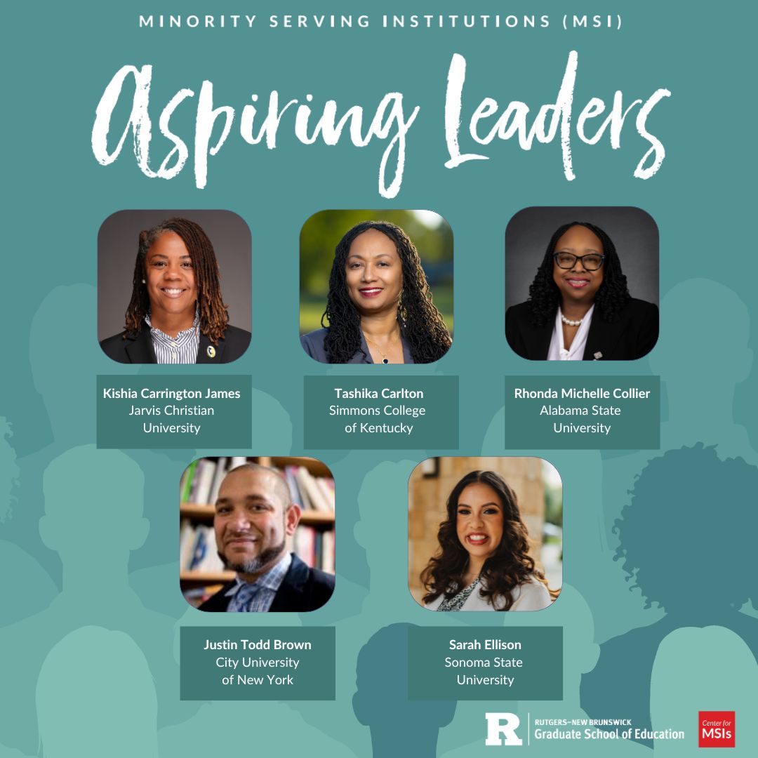 CenterForMSIs's tweet photo. We are proud to announce the sixth cohort of our MSI Aspiring Leaders Program! 🫂

Learn more about our cohort: https://t.co/xXVwKbPsaF https://t.co/5Mw0eYNs5X