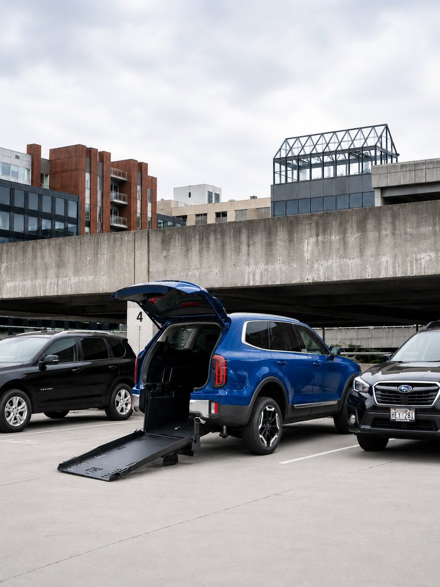 FreedomMotorInc's tweet photo. Big space, sleek design, and easy rear-entry access — the 2026 Kia Telluride Rear-Entry from Freedom Motors is built to help you go anywhere in comfort and style. 🚐✨
Call 866-577-0794 and schedule a free virtual demo
#FreedomMotors #ParkAnywhere #WheelchairAccessible #Telluride https://t.co/sZWzZMjVo3