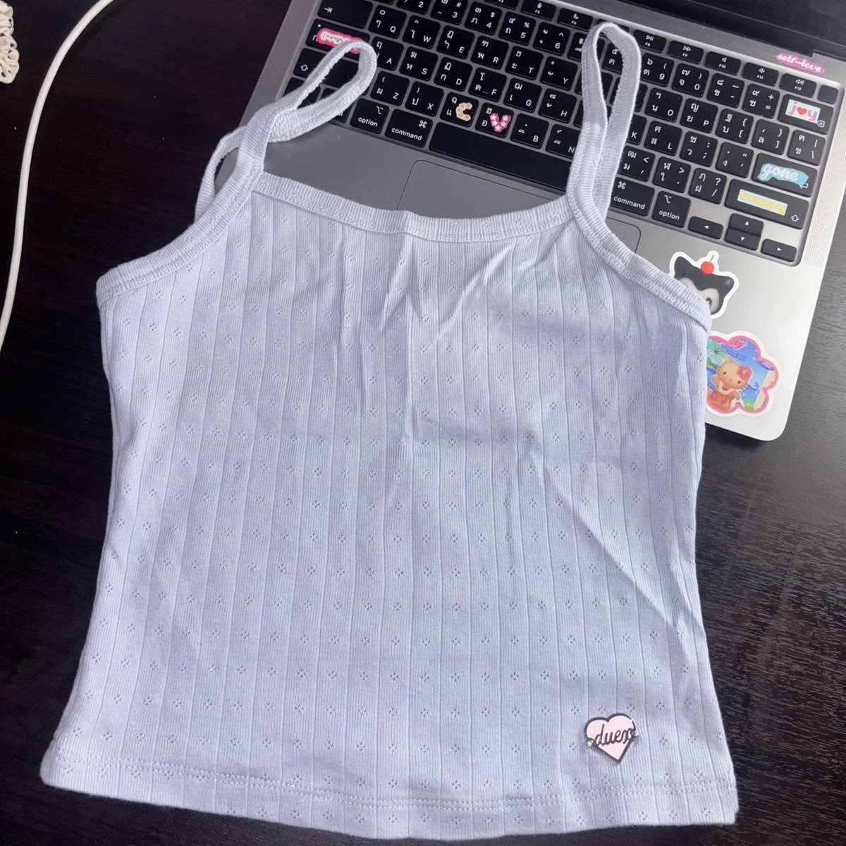 berbboonana's tweet photo. wts / ส่งต่อ 💌

เสื้อป้ายแบรนด์ duexstudio
size s อก 28-32 price 100฿ รวมส่ง 

#เสื้อผ้ามือสอง #เสื้อผ้ามือสองสภาพดี  #duexstudio #ส่งต่อvghbkk #vghส่งต่อ #sistersfabric #shewearbkk #promthong  #ส่งต่อpromthong #กางเกงมือสอง #ส่งต่อกางเกง #duexส่งต่อ https://t.co/TQBhn4DKc1