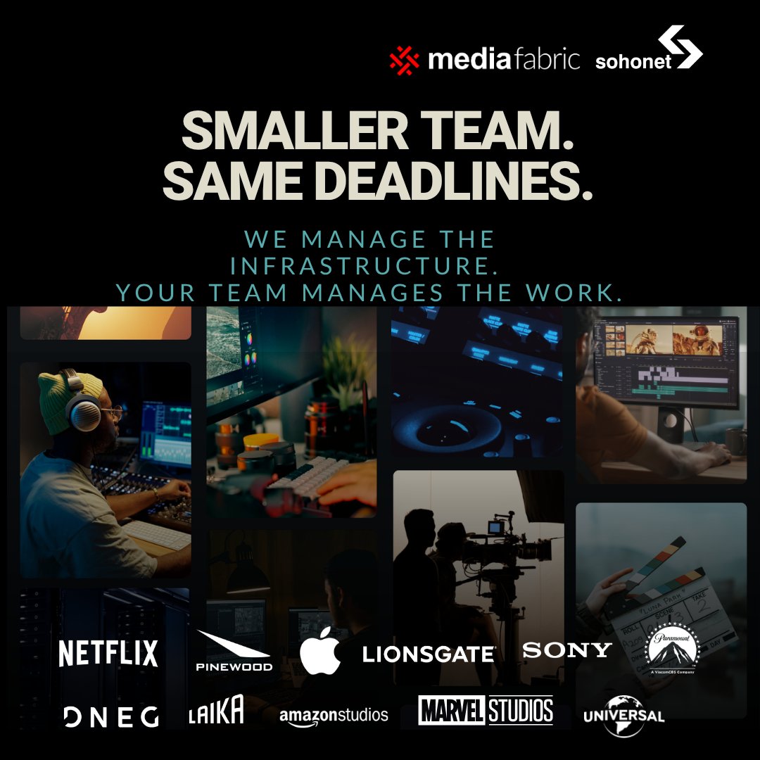 ChuckParkerTech's tweet photo. Media Fabric is the foundation built for it-unifying connectivity, cloud access, security, and data movement into one seamless layer.

Explore Media Fabric: https://t.co/zTNTawNI7t https://t.co/B3RBqI1RVZ