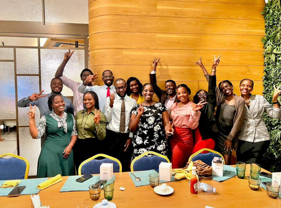 SimonOkwi1's tweet photo. Dinner hosted by all round chair @Bowomugisha1 ,3 Different teams..same leader..Thank you for the opportunities.onwards and upwards 🥂 https://t.co/W0fcAnqe9m