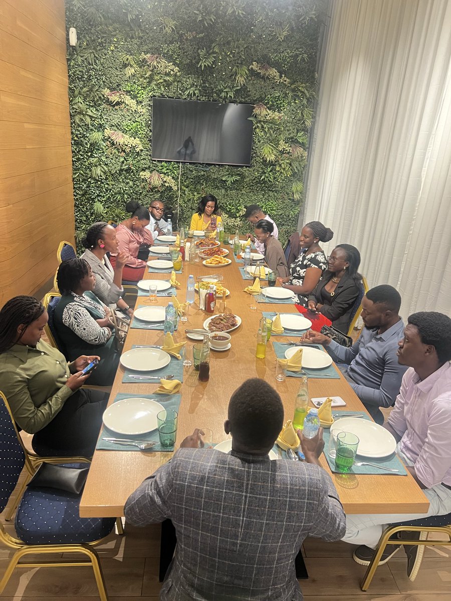 SimonOkwi1's tweet photo. Dinner hosted by all round chair @Bowomugisha1 ,3 Different teams..same leader..Thank you for the opportunities.onwards and upwards 🥂 https://t.co/W0fcAnqe9m
