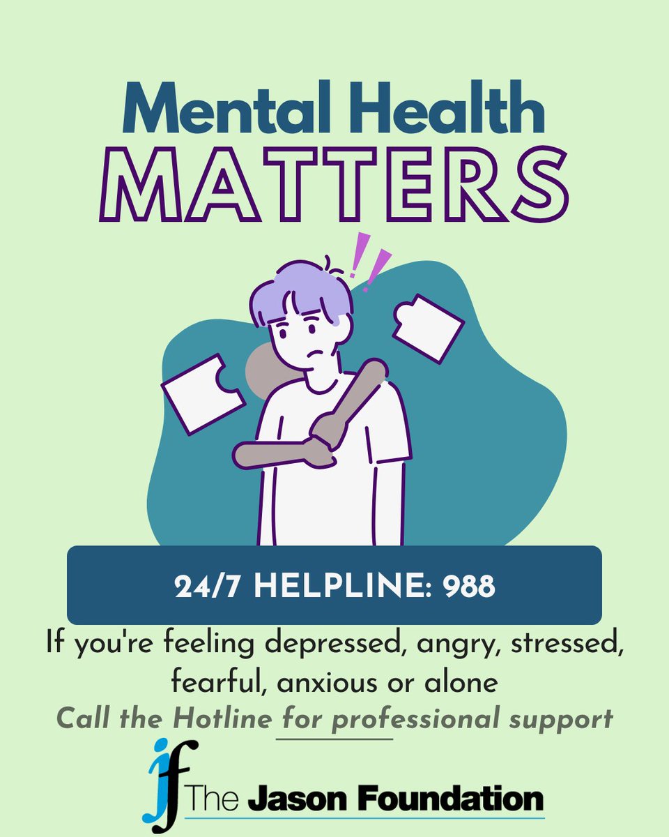 JasonFoundation's tweet photo. If someone you know is struggling emotionally or having a hard time, you can be the difference in getting them the help they need. It’s important to take care of yourself when you are supporting someone through a difficult time, as this may bring up difficult emotions. If it does, please reach out for support yourself.