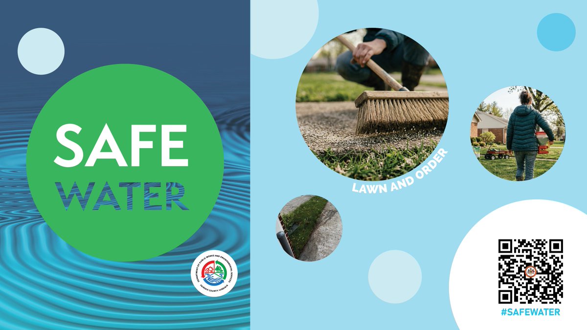 ffxpublicworks's tweet photo. Fertilizing the lawn? Use it sparingly! Excess fertilizer runs off into storm drain during rain, causing harmful algae blooms that hurt local wildlife. Help keep our water clean. 🏠
#SafeWater #EcoTips https://t.co/zjG7OrlnuX