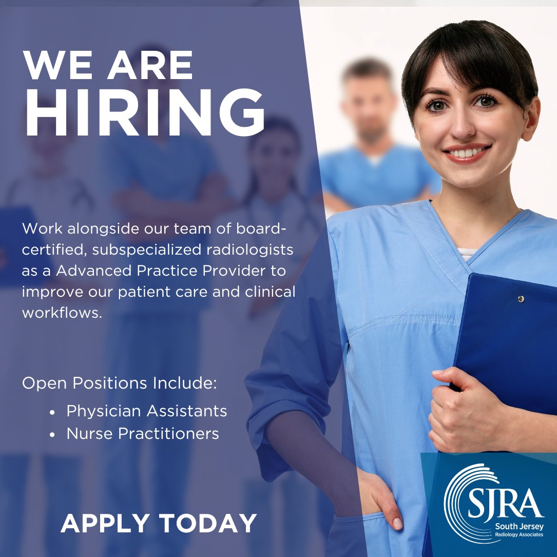 Sjra Lab South Jersey Radiology Associates (SJRA) (@SJRadiology) / Posts / X