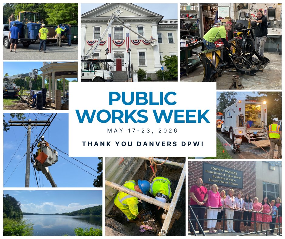 Danvers DPW tweet media
