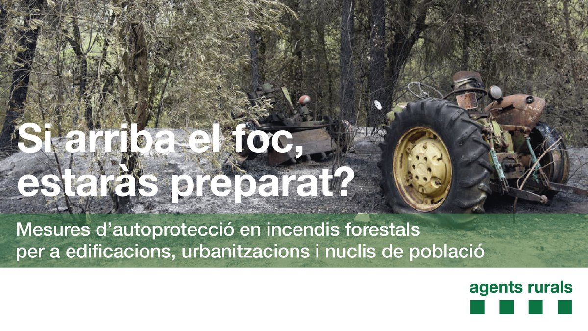 ADF172's tweet photo. Saps com tenir casa teva més protegida davant els incendis forestals? 

✅Teulada neta
✅2 metres sense vegetació al voltant de la façana
✅Franja de protecció, amb distància mínima entre arbres de 6 metres, sense que es toquin les capçades

Ara és el moment! #adfcat #prevencióIF https://t.co/DRXM6VrQvg
