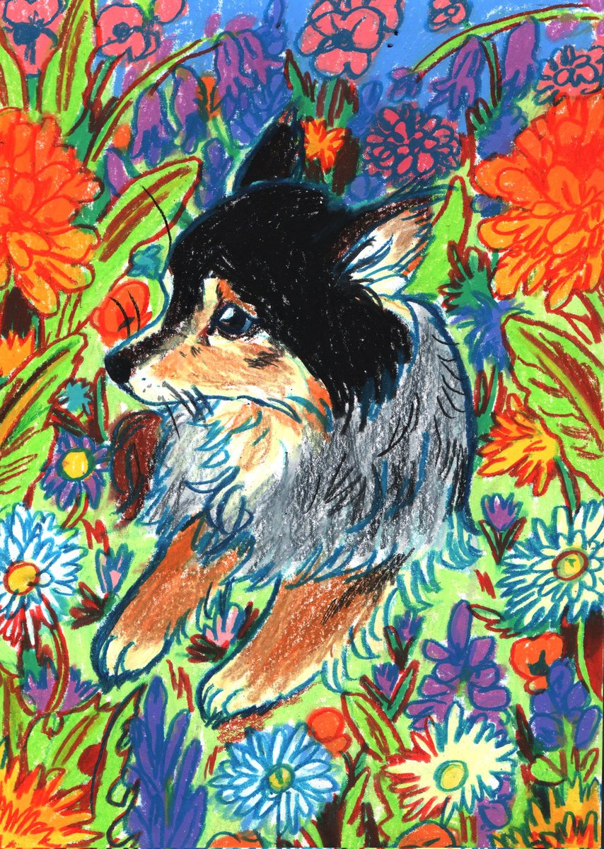 hannahlock's tweet photo. Commission of Pickle for Kim 🌿✨ https://t.co/5cRj5vQic6