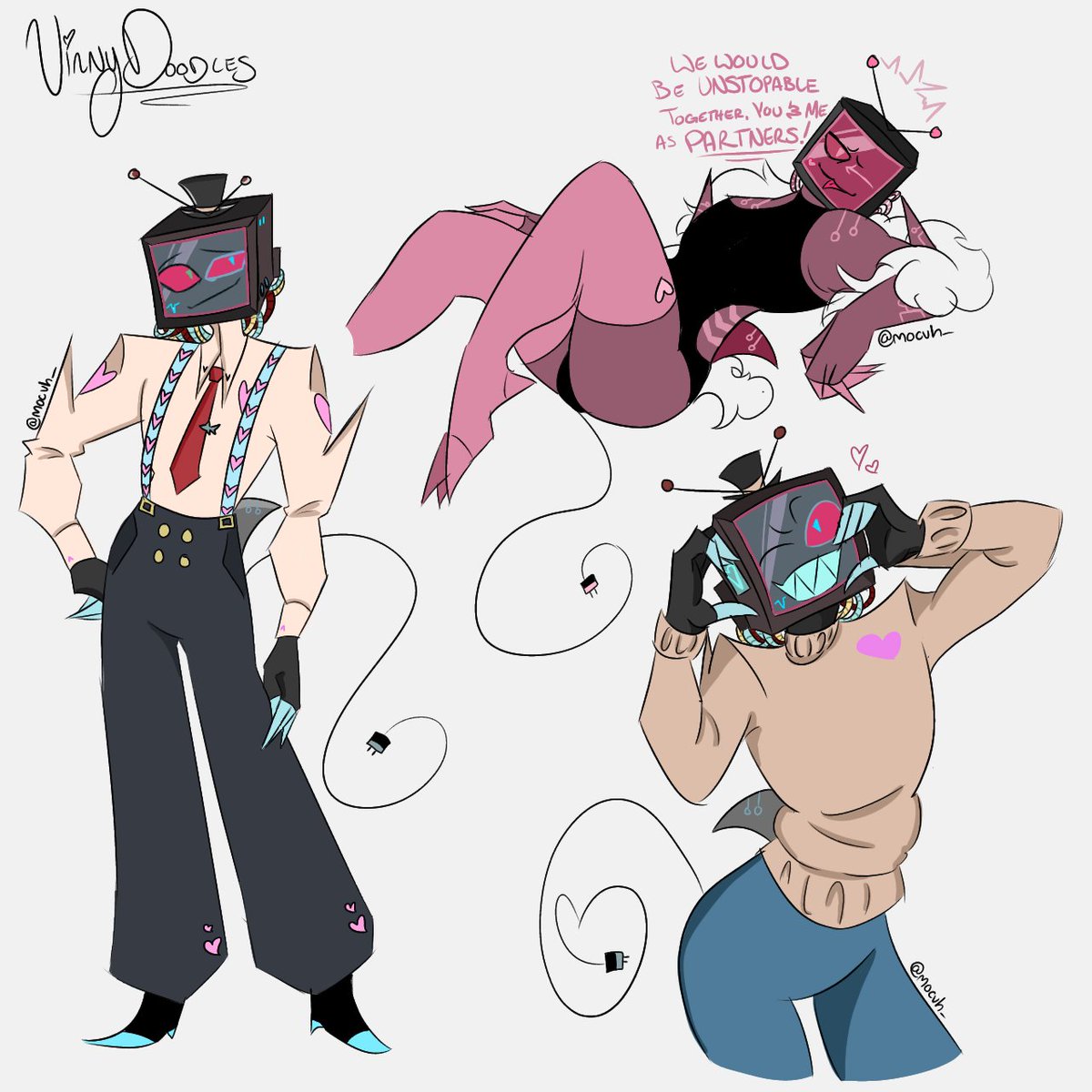 Mochis_Studio's tweet photo. Box Voxxy... #vox #voxhazbinhotel #vincentwhittman #BoxVox #hazbinhotel https://t.co/8b5nGN3aFo