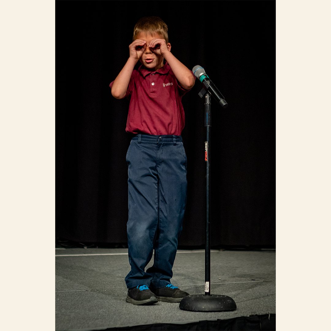 TrinityCCA's tweet photo. 🎤 Our Kindergarten students recently took the stage to present poetry they’ve been working so hard to learn and recite. From memorization to public speaking, these moments help build confidence and courage from an early age at Trinity. https://t.co/N5x02DFSfk