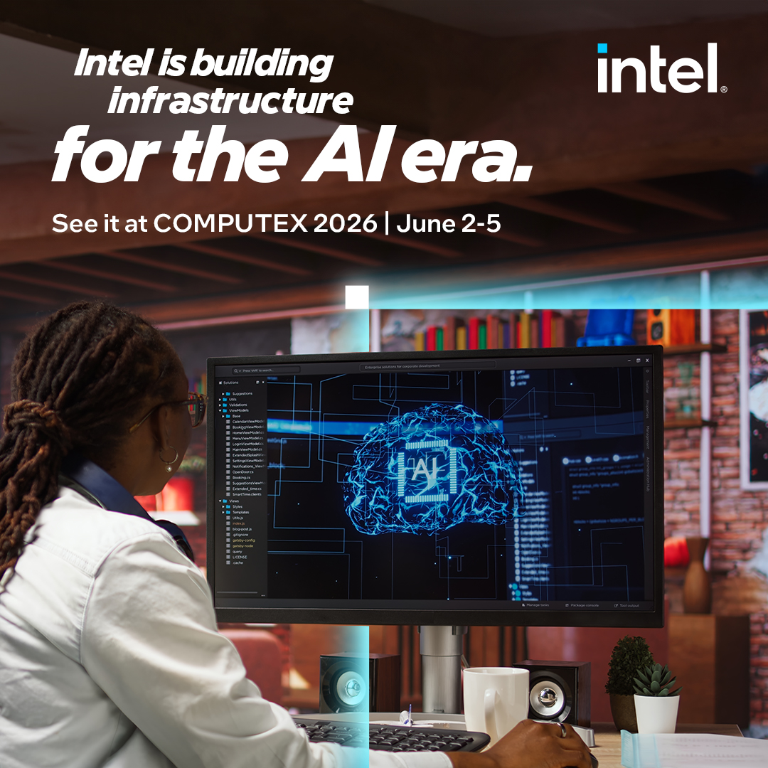 Intel tweet media