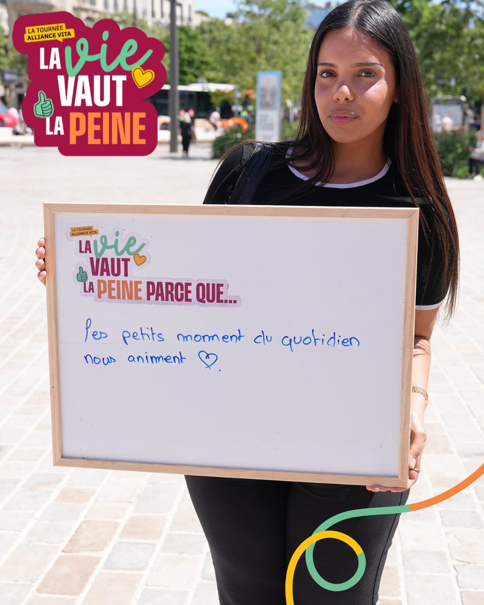 allianceVITA's tweet photo. "Vous diriez que la vie vaut la peine ... ? "  - "oui j’ai la chance d’être en vie!"

- "Se tourner vers les autres, c’est une bonne thérapie"

🌞 La vie vaut la peine à Marseille !
Les Marseillais se sont prêtés au jeu aujourd'hui avec Alliance VITA.

Prochaine ville : Toulouse, le 25 mai !

#lavievautlapeine #marseille