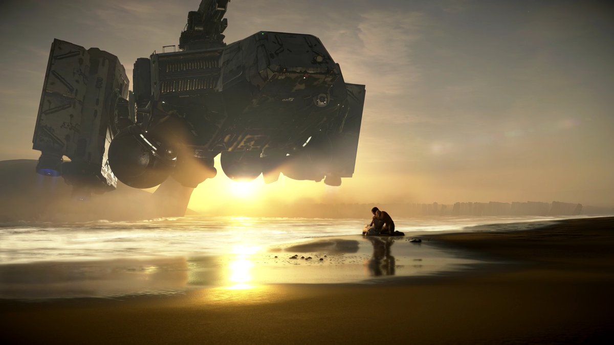VideoVaughn's tweet photo. Death Stranding 2 starts way faster than the first one but liked how much more slow the first was. That said, the new traversal options were awesome I LOVE the Coffin Board. And the game is beautiful, the story is confusing but that's to be expected. I'm excited for the next game https://t.co/jfWQoIRug1